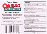OLBAS: Maximum Strength Sugar Free Lozenges Black Currant Flavor, 24 Lozenges