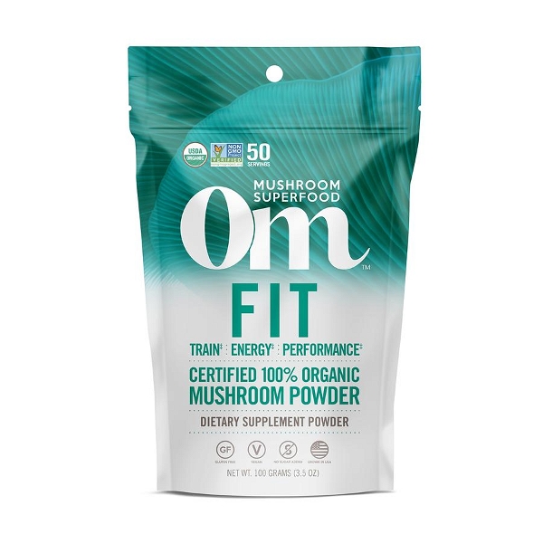 OM ORGANIC MUSHROOM NUTRITION: Om Fit Mushroom Superfood Powder, 100 gm