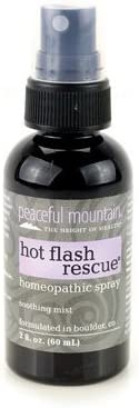 PEACEFUL MOUNTAIN: Hot Flash Rescue Spray, 2 oz