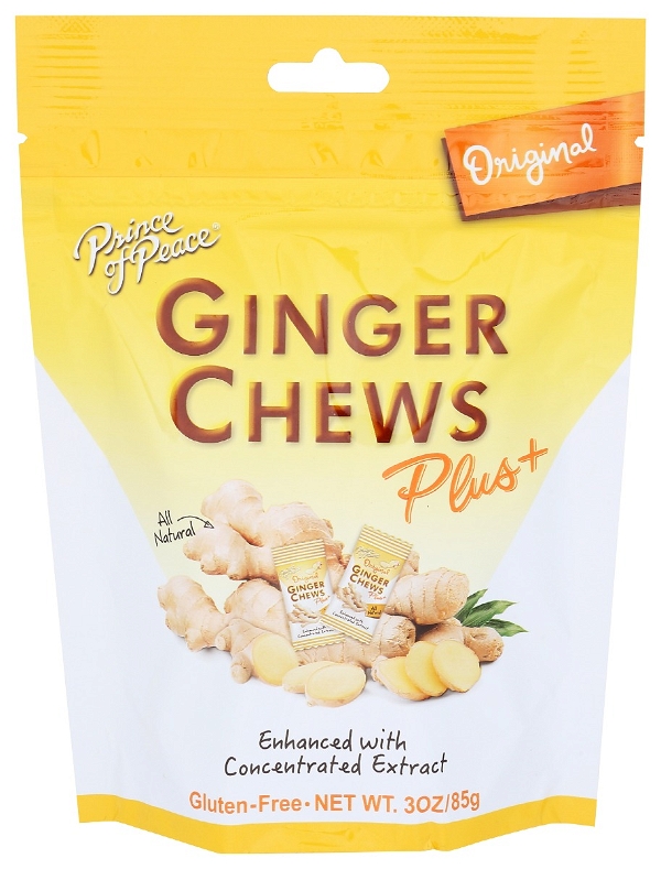PRINCE OF PEACE: Digestive Ginger Chew, 3 oz