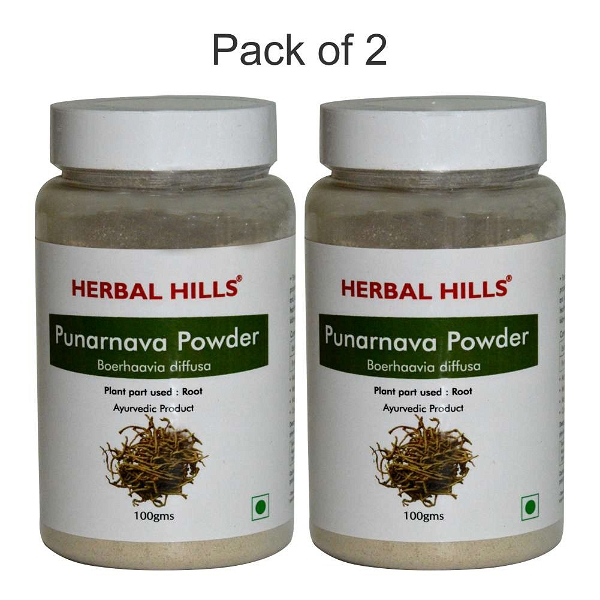 Punarnava Powder - 100 gms (Pack of 2) - 0.426