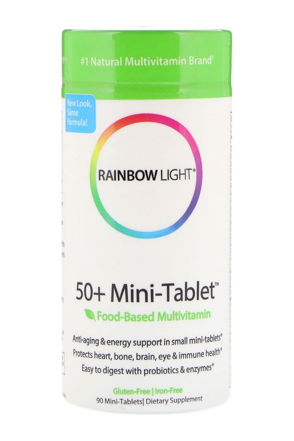RAINBOW LIGHT: 50+ Food-Based Multivitamin, 90 tb
