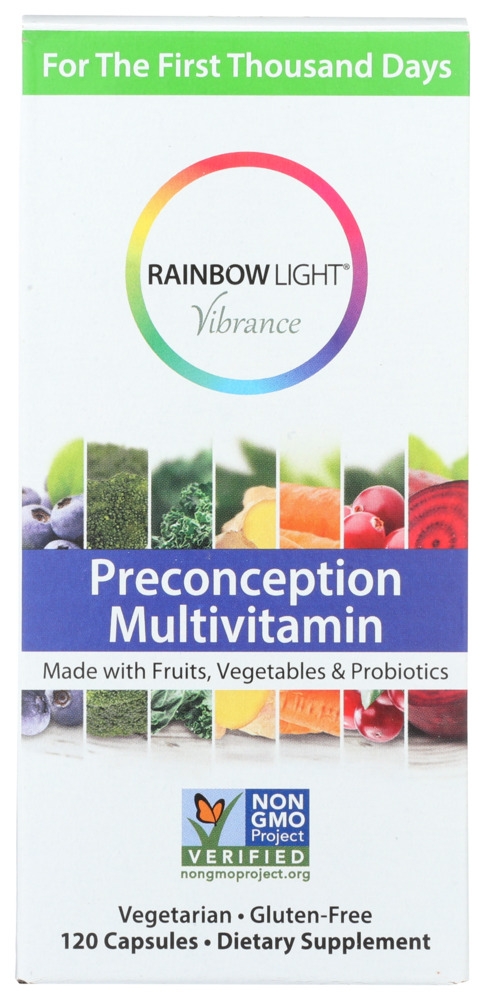 Rainbow Light Vibrance RAINBOW LIGHT: Vibrance Preconception Multivitamin, 120 cp