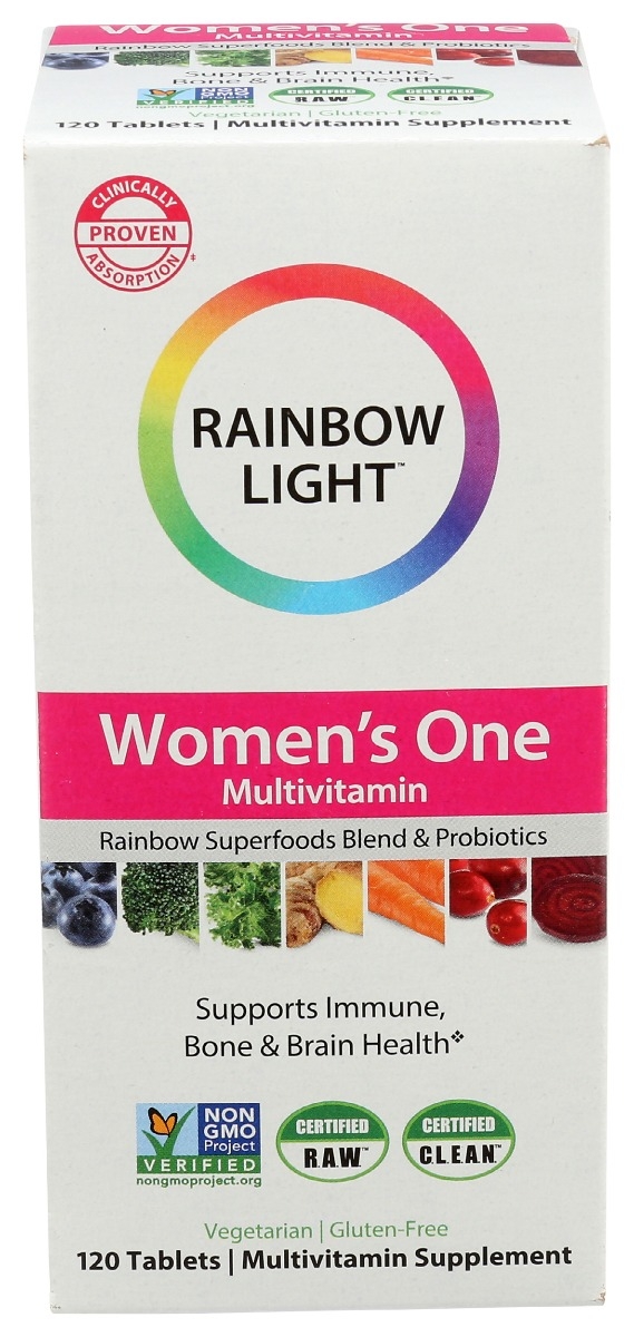 RAINBOW LIGHT VIBRANCE: Womens One Multivitamin, 120 cp