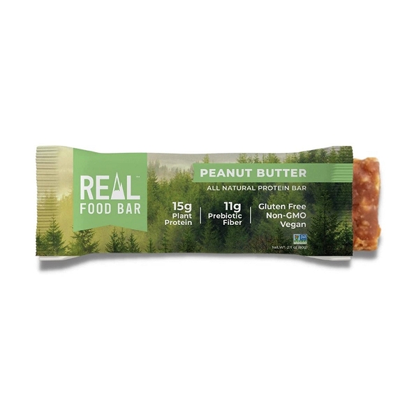 REAL FOOD BAR: Peanut Butter Protein Bar, 2.11 oz