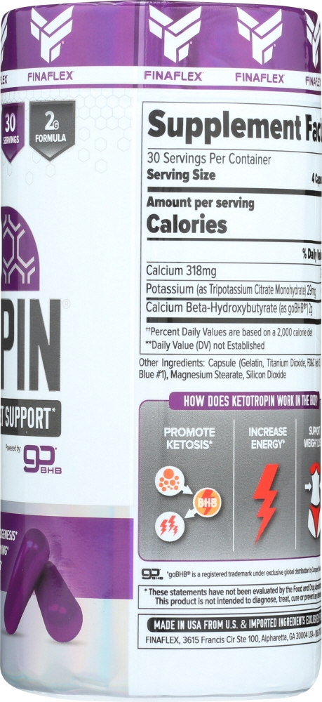 REDEFINE NUTRITION LLC: Ketotropin 120 Capsules, 120 cp
