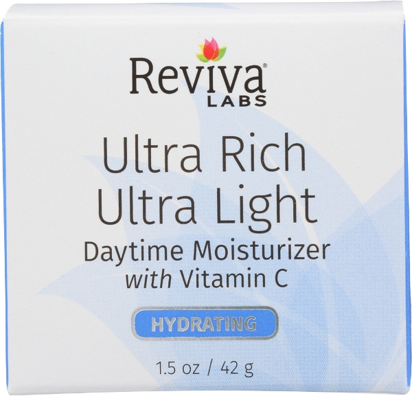 Reviva REVIVA LABS: Ultra Rich Ultra Light Daytime Moisturizer with Vitamin C, 1.50 oz