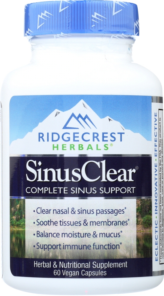 RIDGECREST HERBALS RIDGECREST HERBAL: Sinus Clear, 60 vc