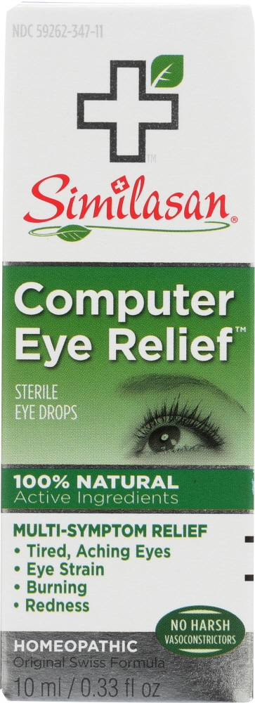 SIMILASAN: Computer Eye Relief Sterile Eye Drops, .33 oz