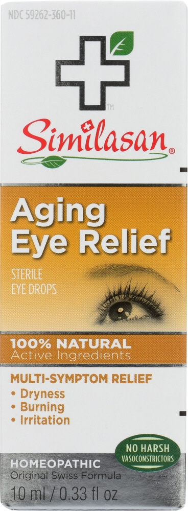 SIMILASAN: Eye Drop Aging Eye Relief, 0.33 oz
