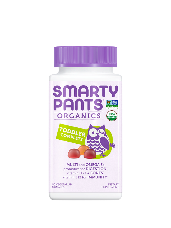 SMARTY PANTS SMARTYPANTS: Toddler Complete Multivitamin, 60 pc