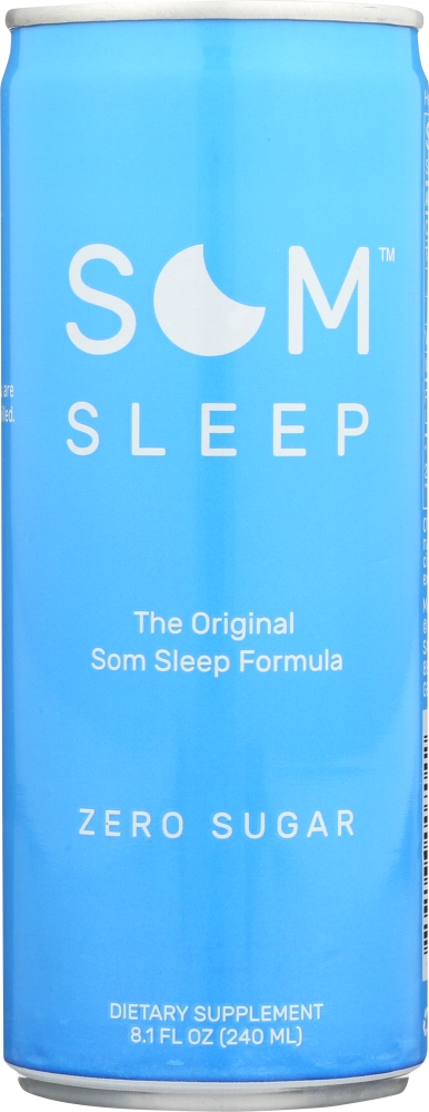 SOM SLEEP SOM: Supplement Sleep Zero Sugar, 8.1 fo