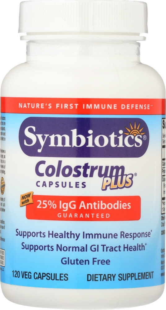 NATURADE SYMBIOTICS: Colostrum Plus, 120 Capsules
