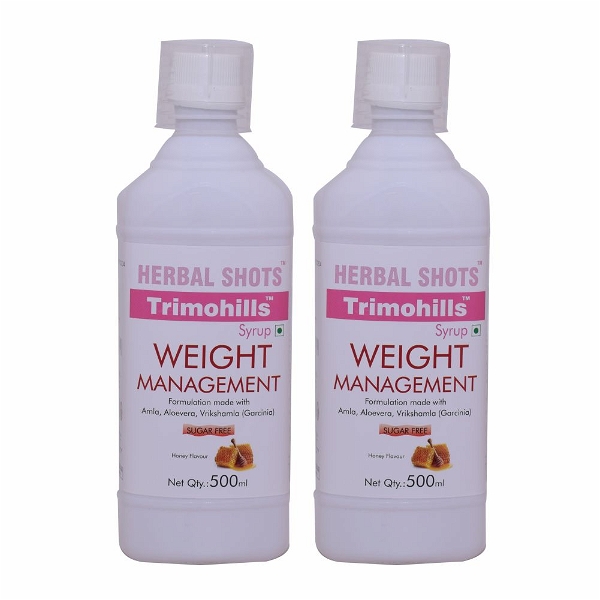 Trimohills Herbal Shots 500ml (Pack of 2)