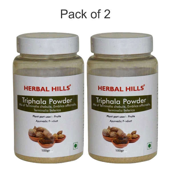 Triphala Powder - 100 gms  (Pack of 2) - 0.426