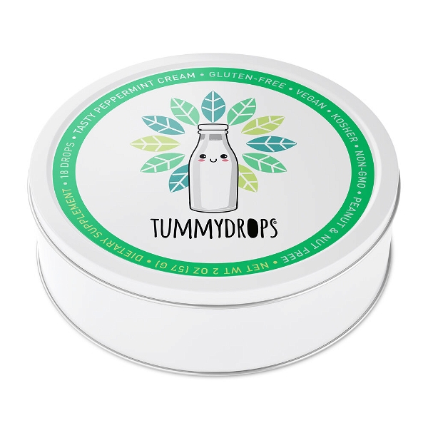 TUMMYDROPS: Tasty Peppermint Cream, 18 pc