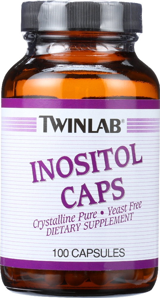TWINLAB: Inositol Caps 500mg, 100 cp