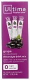 ULTIMA REPLENISHER: Grape Electrolyte Hydration Mix 10 Packets, 1.2 oz