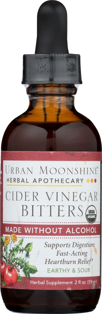 URBAN MOONSHINE: Cider Vinegar Bitters, 2 fl oz
