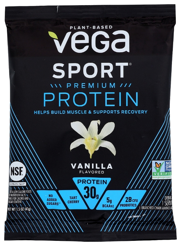 VEGA: Sport Protein Vanilla Pkt, 1.5 oz