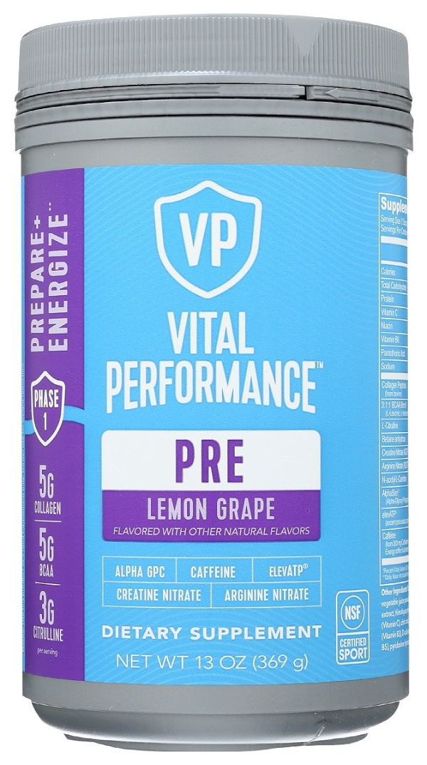VITAL PROTEINS: Pre Lemon Grape, 13 oz
