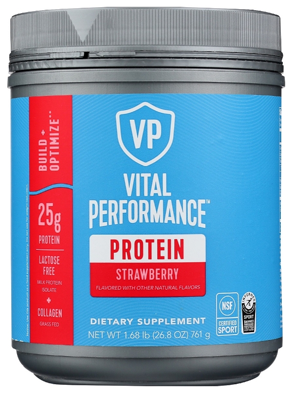 VITAL PROTEINS: Protein Powder Strawberry, 26.8 oz
