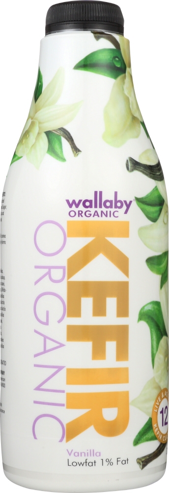 WALLABY ORGANIC WALLABY: Organic Aussie Kefir Lowfat Vanilla, 32 oz