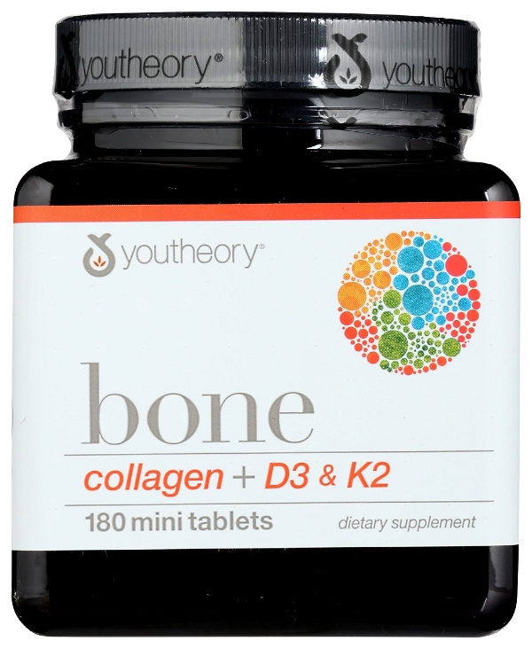 YOUTHEORY: Collagen Bone Mini, 180 tb