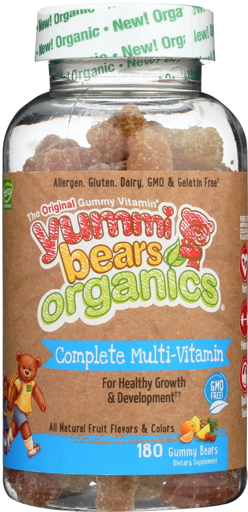 YUMMI BEARS: Multi Vitamin Complete Mineral, 180 pc