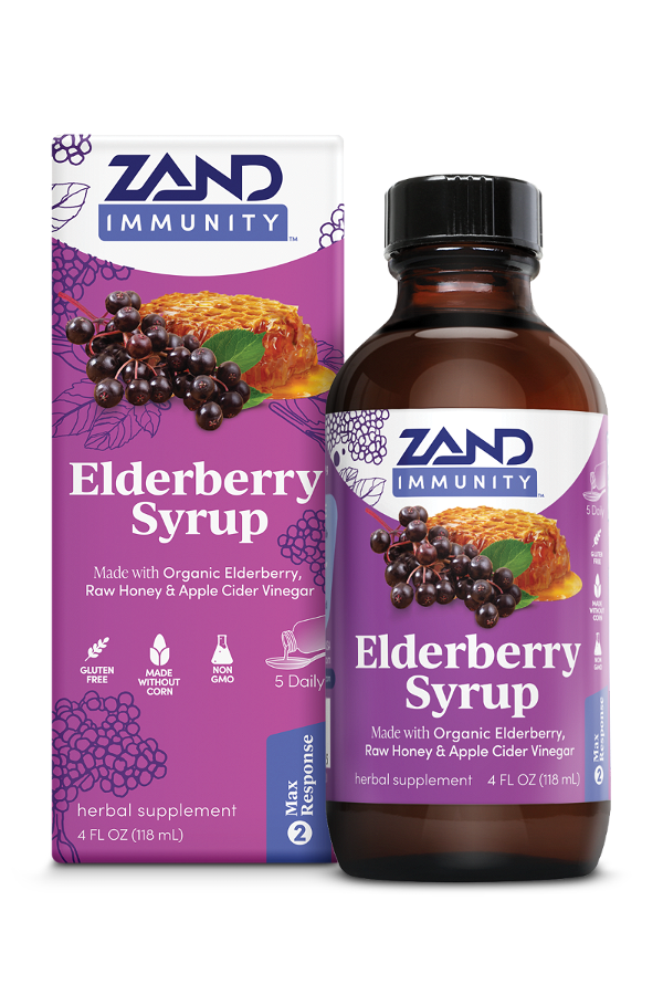 ZAND: Immunity Syrup Elderberry, 4 oz