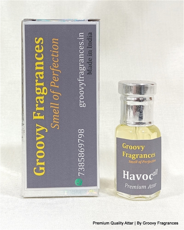 Groovy Fragrances Havoc Long Lasting Perfume Roll-On Attar | Unisex | Alcohol Free by Groovy Fragrances - 6ML