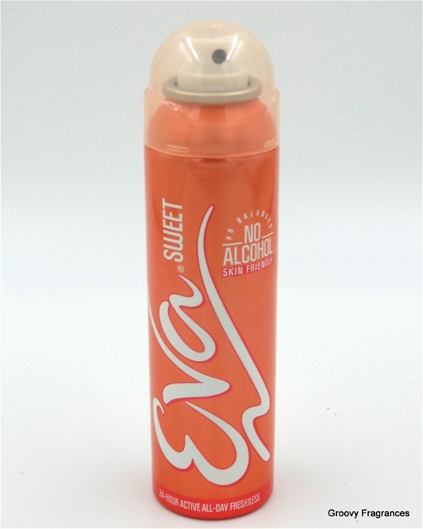 Eva SWEET No Alcohol Skin Friendly Deodorant Spray - 125ML