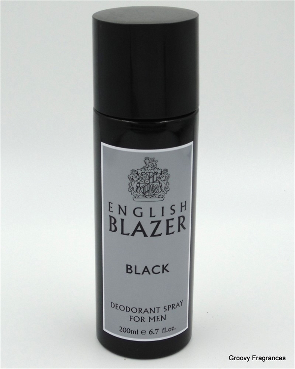 English Blazer ENGLISH BLAZER BLACK Deodorant Spray For Men (200ML, Pack of 1) - 200ML