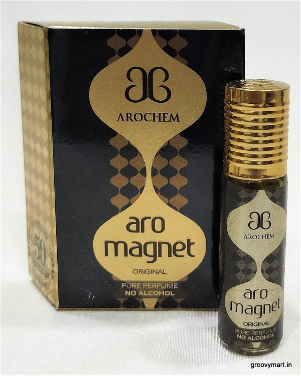 Arochem arochem aro magnet perfume roll-on free from alcohol - 6ML