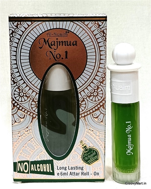 Al Nuaim al nuaim majmua no 1 perfume roll-on attar free from alcohol - 6ML