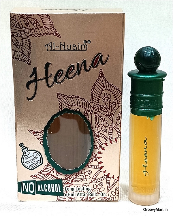 Al Nuaim heena perfume roll-on attar free from alcohol - 6ML