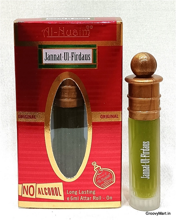Al Nuaim jannat-ul-firdaus perfume roll-on attar free from alcohol - 6ML