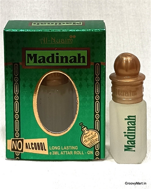Al Nuaim al nuaim madinah perfume roll-on attar free from alcohol - 3ML