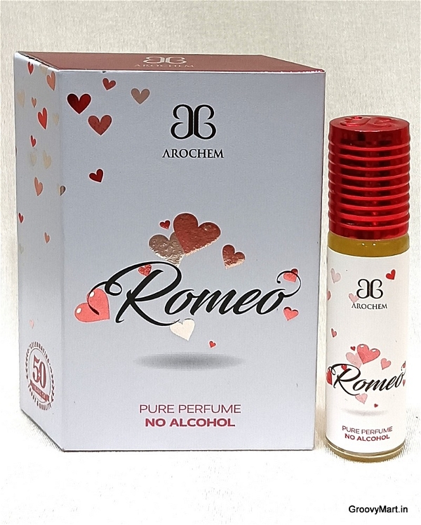 Arochem arochem romeo perfume roll-on attar free from alcohol - 8ML