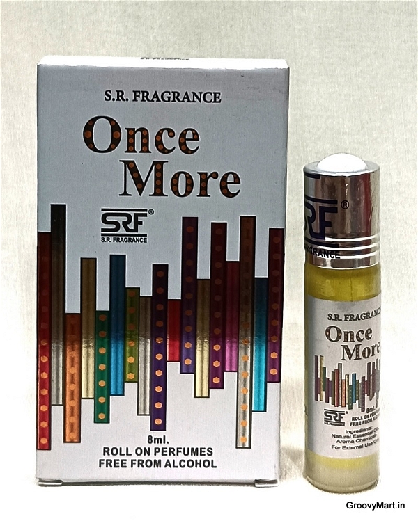 SRF srf once more perfume roll-on attar free from alcohol - 6ML