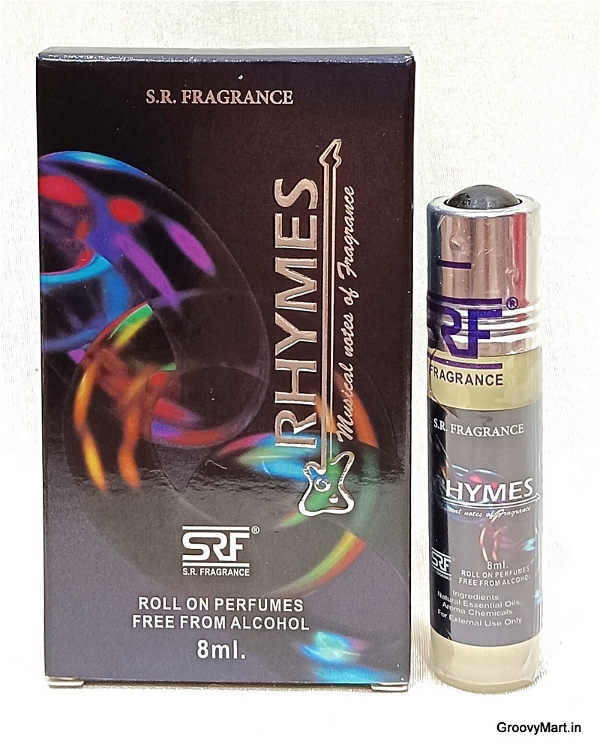 SRF srf rhymes perfume roll-on attar free from alcohol - 8ML
