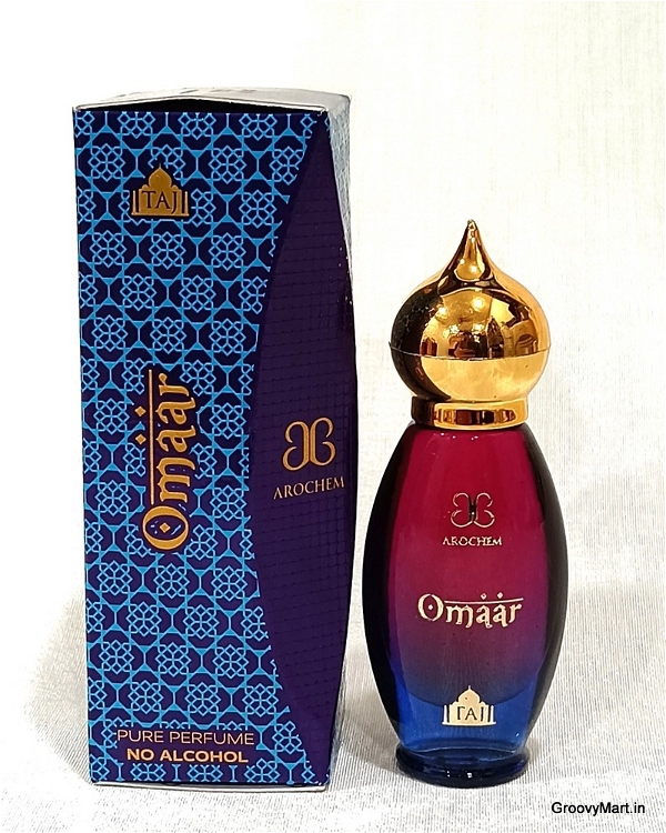 Arochem Omar Taj Edition Long Lasting Roll-On Perfume Attar (Itr) Gift Pack - 9ML