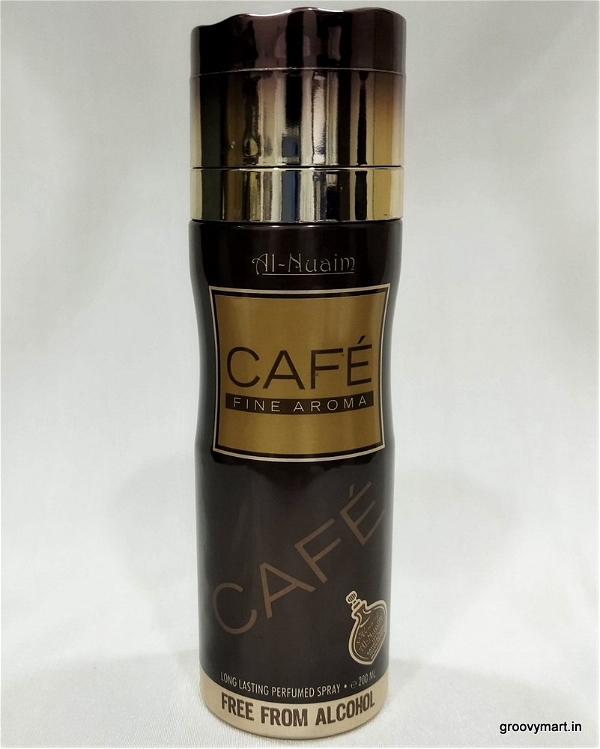 Al Nuaim Cafe Fine Aroma Long Lasting Perfume Spray | Alcohol Free - 200ML