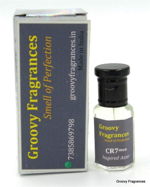 Groovy Fragrances CR7 Long Lasting Perfume Roll-On Attar | For Men | Alcohol Free by Groovy Fragrances - 6ML