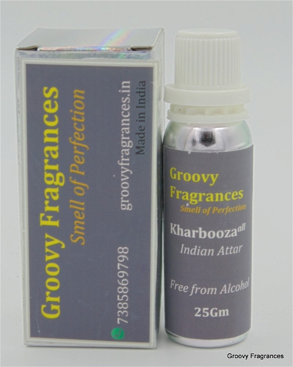 Groovy Fragrances Kharbooza Long Lasting Perfume Roll-On Attar | Unisex | Alcohol Free by Groovy Fragrances - 25Gm