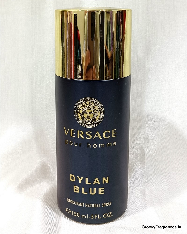 Imported Versace Pour Homme DYLAN BLUE DEODORANT Body Spray (150ml, Pack of 1) - 150ML