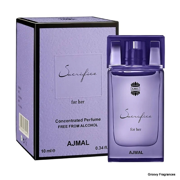 Ajmal Sacrifice For Her concentrated Perfume Free from ALCOHOL - 10ML