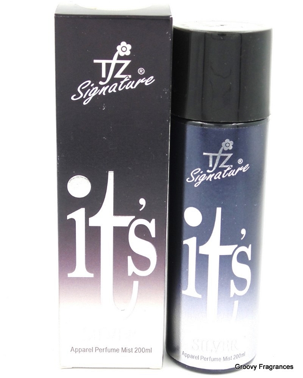 TFZ Signature It's Silver Perfume Body Mist No Gas- For Men & Women - 200ML