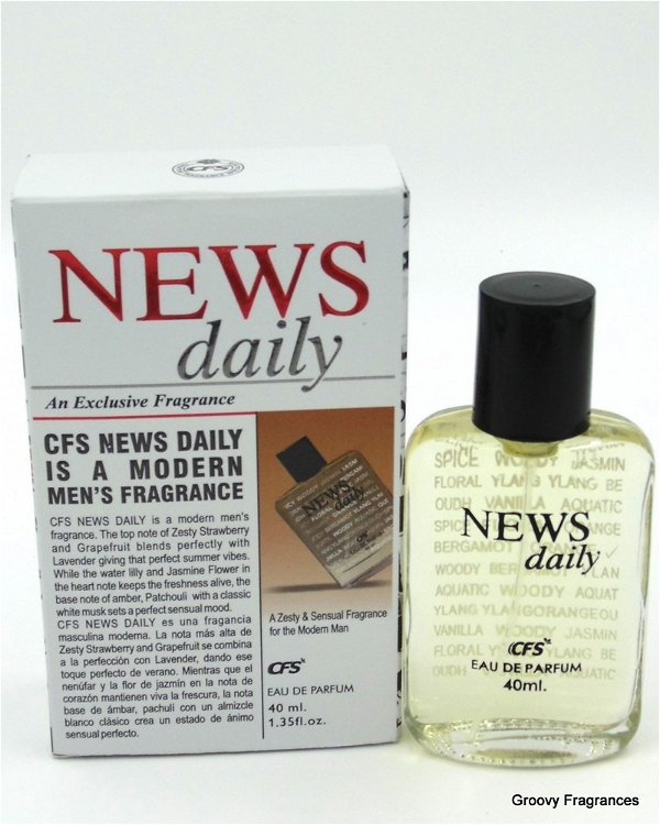 CFS News Daily Perfume Spray EDP for men - 40ML