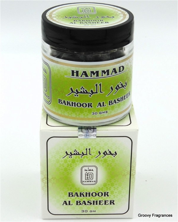 HAMMAD Bakhoor Al Basheer Pure Premium Quality UAE product - 30 gms - 30GM